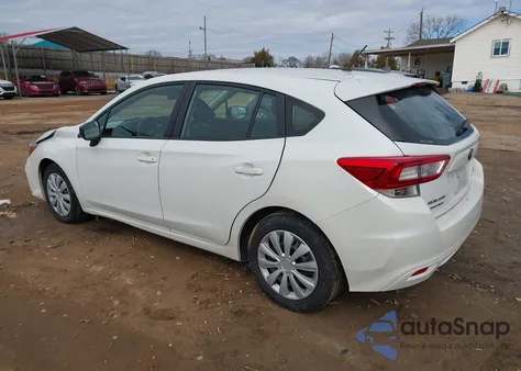 2019 Subaru Impreza 2.0I z USA, uszkodzony, nr VIN 4S3GTAA65K3720930